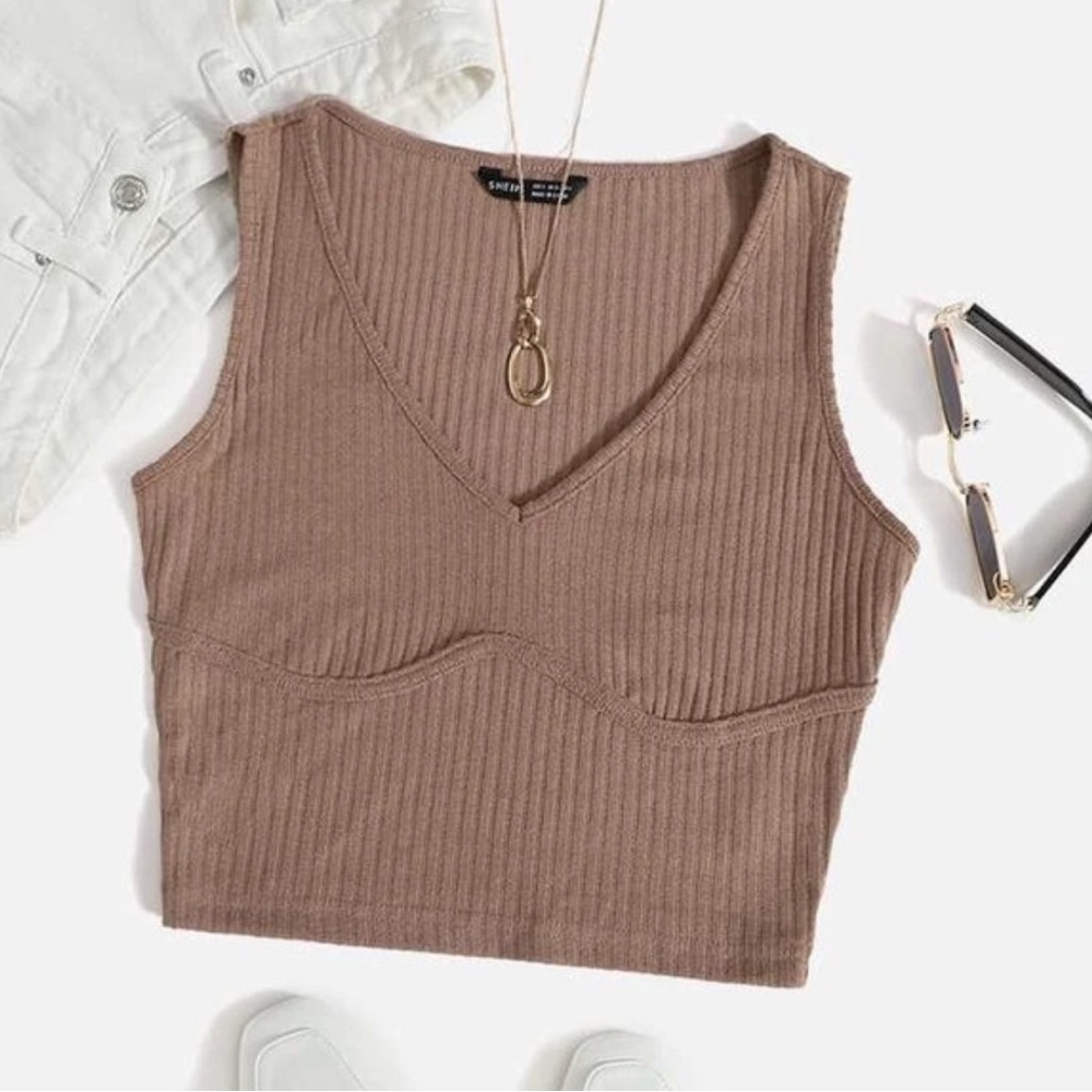 Rib Knit Tank Top